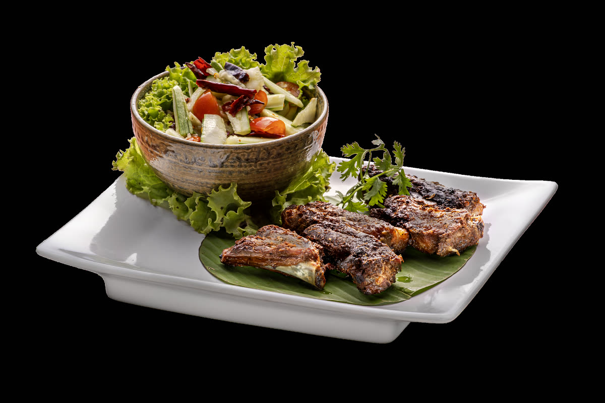 Grilled Pork Spicy Salad