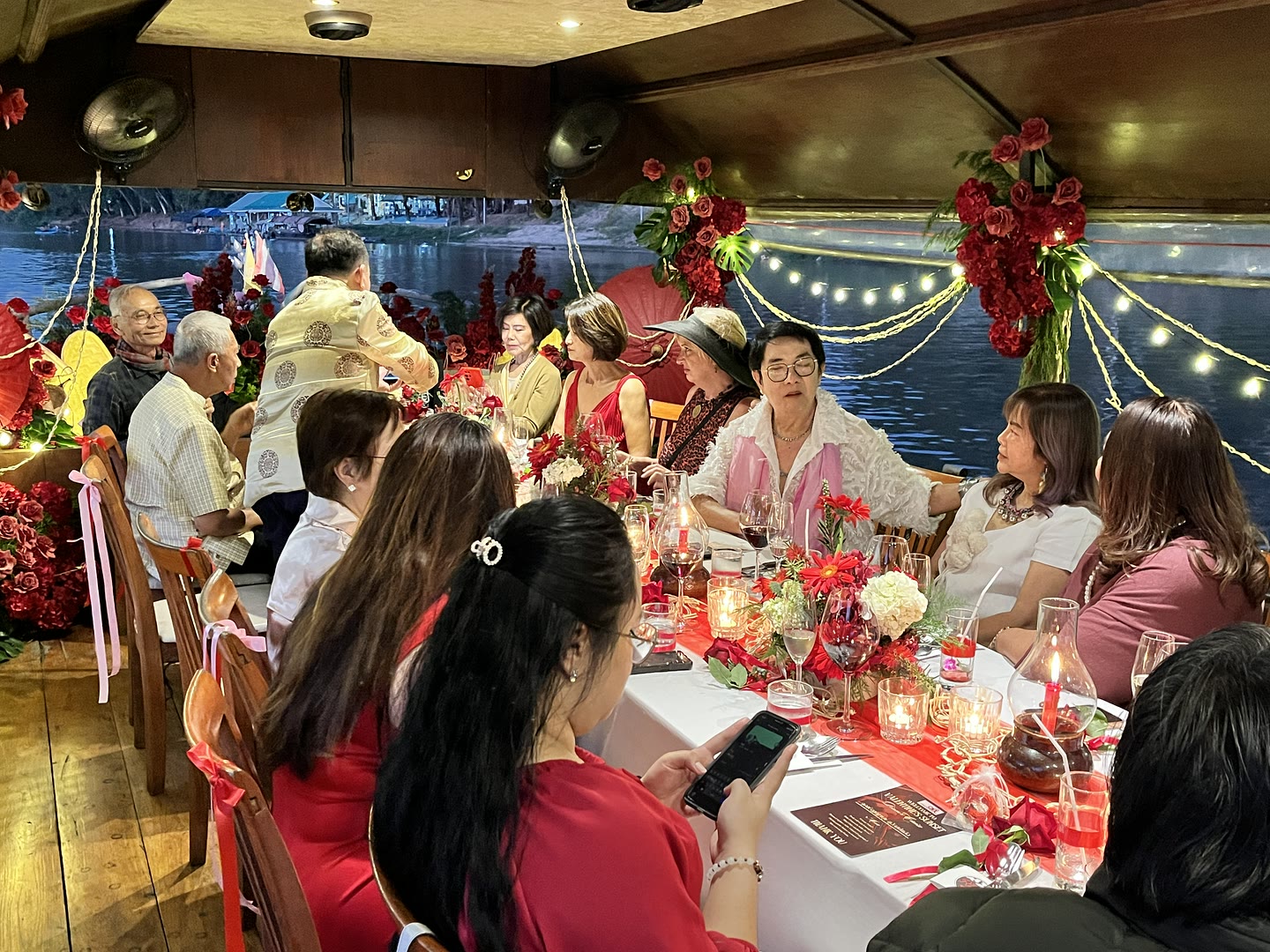 Private celebration at Riverside